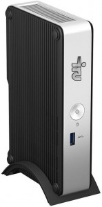 Неттоп iRu NUC 110 (Atom E3815 1.46Ghz/4Gb/500Gb/HDG/DOS/Black)