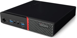 Компьютер Lenovo ThinkCentre M600 Tiny Slim (Celeron N3010 1Ghz/2Gb/SSD16Gb/HD Graphics 400/W7/Black) 10KGS06S00
