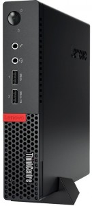 Неттоп Lenovo ThinkCentre M710q Tiny (Core i3 7100T 3.4Ghz/8Gb/SSD256Gb/HD Graphics 630/W10Pro64/Black) 10MRS04L00