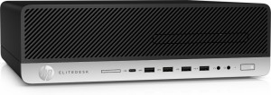 Компьютер HP EliteDesk 800 G3 (Core i5 7500 3.4Ghz/8Gb/SSD256Gb/DVD/HD Graphics 630/W10Pro64/Black) 1FU43AW