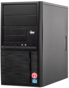Компьютер iRu Office 315 (Core i5 7400 3Ghz/8Gb/SSD240Gb/HD Graphics 630/DOS/Black) 1051494