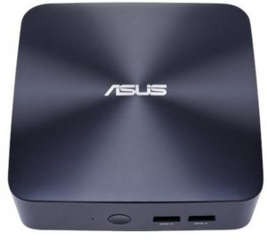 Неттоп Asus VivoMini UN65U-M045Z (Core i3 7100U 2.4Ghz/4Gb/500Gb/HD Graphics 620/W10Home) 90MS00W1-M00450