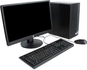 Компьютер HP 290 G1 MT Bundle (Core i3 7100 3.9Ghz/4Gb/1Tb/DVD/HD Graphics 630/Win10Prof/HP21V214a) 2RU07ES