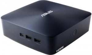 Неттоп Asus VivoPC UN45H-DM340Z (Celeron N3160 1.6Ghz/2Gb/500Gb/HD Graphics 400/W10Home) 90MS00R2-M03400