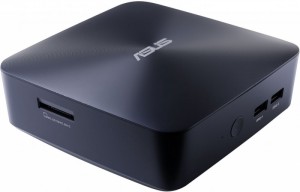 Неттоп Asus VivoMini UN65U-M005M (Core i3 7100U 2.4Ghz/4Gb/SSD128Gb/HD Graphics 620/noOS) 90MS00W1-M00050