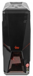Компьютер iRu Premium 517 TWR (Core i7 7700 3.6Ghz/16Gb/2Tb/GeForce GTX 1070/DOS/Black) 1045371