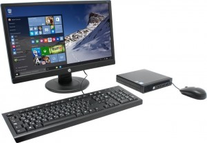 Компьютер HP 260 G2 DM Bundle (Intel Celeron 3855U 1.6Ghz/21/4b/500Gb/HD Graphics 510/W10Home) 3EB88ES