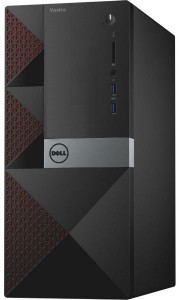 Компьютер Dell Vostro 3667 MT (Core i3 6100 3.7Ghz/4Gb/1Tb/GT 710/W10 Home 64/Black) 3667-0789