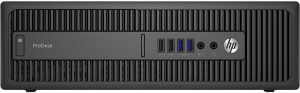Тонкий клиент HP ProDesk 600 G2 SFF (Core i5 6500 3.2Ghz/4Gb/500Gb/DVD/HD Graphics 530/DOS/Black) Z4C31EA