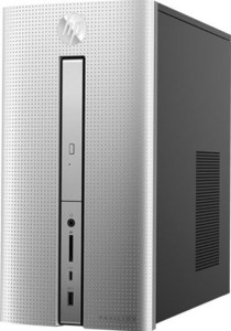 Компьютер HP Pavilion 570-p030ur (Core i3 7100 3.9Ghz/8Gb/1Tb/DVD/RX 460/W10 Home 64/Silver) 1GS88EA