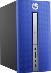 Компьютер HP Pavilion 570-p031ur (Core i3 7100 3.9Ghz/8Gb/1Tb/DVD/RX 460/W10 Home 64/Blue) 1GU76EA