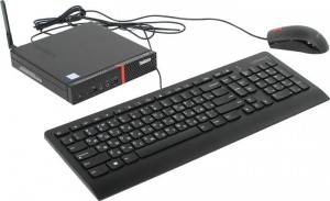 Компьютер Lenovo ThinkCentre M700 Tiny slim (Core i5 6400T 2.2GHz/4Gb/SSD128Gb/HD Graphics 530/noOS/Black) 10HY0048RU