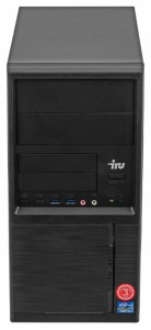 Компьютер iRu Home 224 MT (A4 6300 3.7Ghz/4Gb/1Tb/GeForce GT 730/DOS/Black) 497789