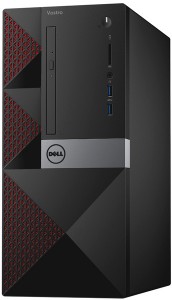 Компьютер Dell Vostro 3650 MT (Core i5 6400 2.7Ghz/4Gb/1000Gb/DVD/Radeon R9 A360W10Home/Black) 3650-8698