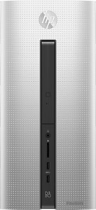 Компьютер HP Pavilion 550-001ur (Сore i3/4170/3.7GHz/4Gb/500Gb/R7 240/2Gb/DVDRW/W8.1/Silver) M9L42EA
