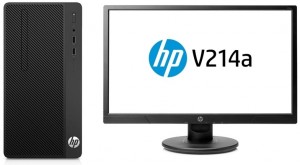 Компьютер HP 290 G1 (Core i5 6500 3.2Ghz/8Gb/500Gb/HD Graphics 530/W10Pro64) + монитор V214 2MS57ES#ACB