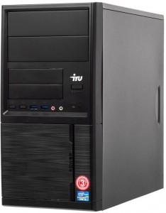 Компьютер iRu Office 110MT (Celeron J3355 2Ghz/4Gb/500Gb/HD Graphics 500/W10Home/Black) 1005579