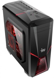 Компьютер iRu Home 310 MT (Core i3 7100 3.9Ghz/8Gb/1Tb/GTX 1050Ti/W10HSL64/Black) 491777