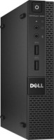Компьютер Dell Optiplex 3020 Micro (Core i5/4590T/2000Mhz/4096Mb/500Gb/Linux/Black)