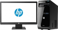 Компьютер HP Pro 3500 MT (Pentium/G2030/3000MHz/4Gb/500Gb/DVDRW/DOS/Black) + монитор V201a