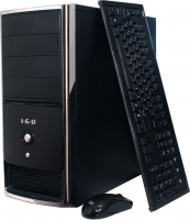 Компьютер iRu Corp 335 (Core i3/4130/3.4Ghz/4Gb/500Gb/DVDRW/DOS/Black)