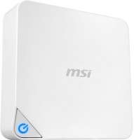 Неттоп MSI Cubi-022XRU (Celeron/3205U/4Gb/SSD128Gb/WiFi/BT/NoOS/White)