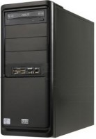 Компьютер MicroXperts G110-02 (i3/3220/4Gb/1Tb+60GbSSD/DVDRW/HD7850/2Gb/DOS/Black)
