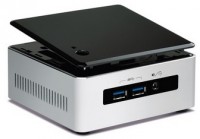 Неттоп Intel NUC Silver black(Core i7/5557U/3400mHz/HD Graphics 6100/miniHDMI/WiFi/BT)