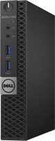 Компьютер Dell Optiplex 7040 Micro (Core i7/6700T/2.8GHz/8Gb/500Gb/HDG530/W7P64/Black silver) 7040-8564