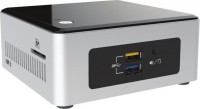 Неттоп Intel Original NUC BOXNUC5PPYH (Pentium N3700/1.6GHz/noODD/noHDD/No memory/NoOS/Black silver)