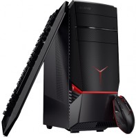 Компьютер Lenovo IdeaCentre Y700 (Core i5 6400 2.7GHz/8Gb/1Tb+SSD8Gb/DVD/GTX 960/Win 10 Home 64/Black) 90ED002XRK
