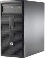 Компьютер HP 280 G1 MT (Cel G1840 2.8GHz/4Gb/500Gb/HD Graphics/DVD/Win 7 Pro 64/Black) N9E67EA