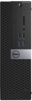 Компьютер Dell OptiPlex 7040-2709 SFF (Core i7/6700/3.4GHz/8Gb/500Gb/HD Graphics 530/W7P 64+W10P/Black silver)