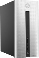 Компьютер HP Pavilion 550-107ur (Core i5/6400/2.7Ghz/8Gb/1Tb/GT730/DVDRW/FreeDOS/Silver/Black) N8X16EA