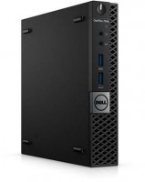 Компьютер Dell Optiplex 7040 Micro (Core i5/6500T/3.2GHz/4Gb/500Gb/HDG530/W7P64+W10P/Black silver)