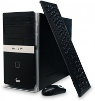 Компьютер iRu Corp 310 MT (Cel E3400/2.6Ghz/1Gb/250Gb/GMA 4500/DVDRW/Win7Starter32/GbitEth/Black) 634992