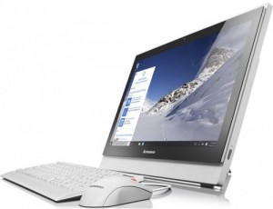 Моноблок Lenovo IdeaCentre S400z (Pent DC 4405U 2.1Ghz/21.5/4Gb/500Gb/DVD/GMA HD/DOS/White) 10K2001RRU