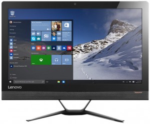 Моноблок Lenovo IdeaCentre 300-22ISU (Pentium 4405U 2.1Ghz/21.5/8Gb/1Tb/DVD/920A/W10/Black) F0BX00KCRK