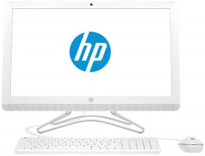 Моноблок HP Pavilion 24-e045ur (Intel Core i3 7100U 2.4Ghz/23.8/4Gb/256Gb/HD Graphics 620/Win10Home/White) 2BW39