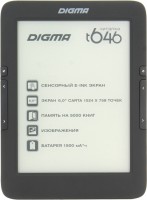 Электронная книга Digma T646 Black