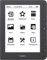 Электронная книга Texet TB-546 Grey