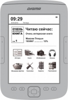 Электронная книга Digma T635 Silver