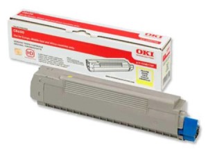 Картридж для принтера Oki 43487721 Yellow