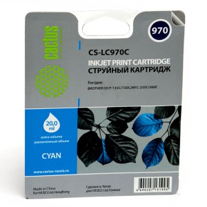 Картридж для принтера Cactus  CS-LC970C