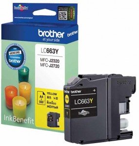 Картридж для МФУ Brother LC663Y