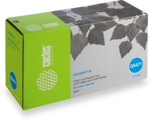 Картридж для принтера Cactus  CS-Q6471A Cyan