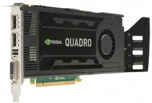 Видеокарта HP nVidia Quadro K4000 3072Mb 192bit GDDR5 DVI 2xDP (C2J94AA)