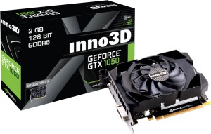 Видеокарта Inno3D GeForce GTX 1050 1354Mhz PCI-E 3.0 2048Mb 7008Mhz 128bit DVI HDMI HDCP