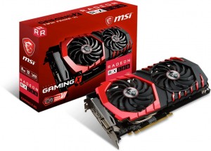 Видеокарта MSI RX 580 Gaming X 8G