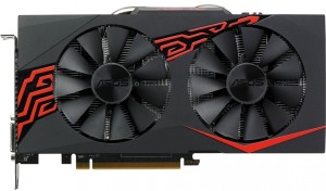Видеокарта Asus Radeon RX 570 4096Mb GDDR5 (EX-RX570-O4G)